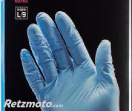 Gants de protection DRAPER nitrile bleu (10 pi�ces)