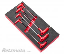 Module FACOM 7 cl�s m�les Torx poign�es en T