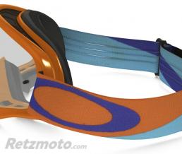 Masque OAKLEY XS O Frame Heritage Racer Bright Orange �cran transparent