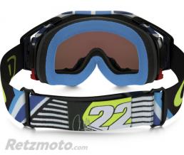 Masque OAKLEY Airbrake Chad Reed Signature Series Speed Stripe �cran Prizm MX Jade Iridium