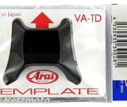 Ventilation sup�rieure centrale avant ARAI Front Top Duct Black pour casque MX-V