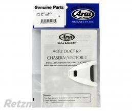 Ventilation sup�rieure avant ARAI Air Conductor Front-2 white pour casque Chaser-V/Chaser-V PRO