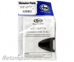 Ventilation sup�rieure avant ARAI Air Conductor Front-2 frost black pour casque Chaser-V/Chaser-V PRO