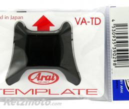 Ventilation sup�rieure centrale avant ARAI Front Top Duct Frost Black pour casque MX-V
