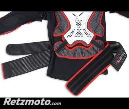 Gilet de protection UFO Pro-Ergo avec ceinture noir/blanc taille adulte XXL