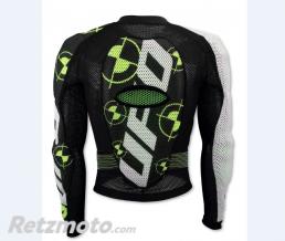 Gilet Enigma UFO blanc/noir/vert T. S/M