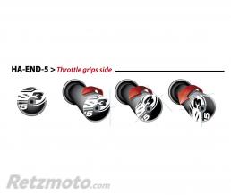 Embouts de guidons S3 End 5 �14mm rouge