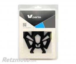 Support de plaque V PARTS noir universel