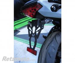 Support de plaque V PARTS noir Kawasaki ER6