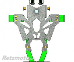 Support de plaque V PARTS noir Honda CB500F/R