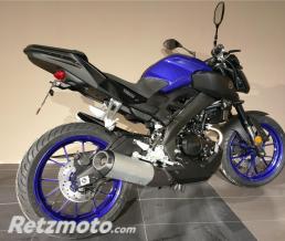 Support de plaque V PARTS noir Yamaha MT-125