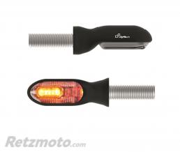 Clignotants LIGHTECH Led plastique ABS noir petite taille