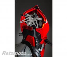 Support de plaque LIGHTECH r�glable noir Ducati Panigale V4