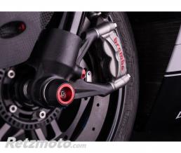 Protection de fourche et bras oscillant (axe de roue) LIGHTECH noir Ducati Panigale 1299
