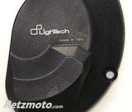 Couvre-carter alternateur LIGHTECH noir Aprilia RSV4R