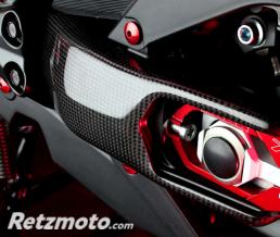 LIGHTECH Protection de bras oscillant LIGHTECH carbone brillant Yamaha T-Max 530