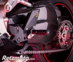 Carter de bras oscillant LIGHTECH carbone brillant Ducati Panigale