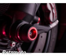 Protection de fourche et bras oscillant (axe de roue) LIGHTECH rouge Ducati Panigale 1199