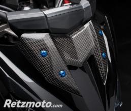 Carter de compteur LIGHTECH carbone brillant Kawasaki Z800