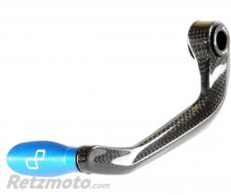 LIGHTECH Protection de levier d'embrayage LIGHTECH C-Tech 132mm carbone noir/cobalt