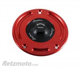 Bouchon de r�servoir LIGHTECH noir/rouge 1/4 tour Ducati Panigale