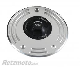 Bouchon de r�servoir LIGHTECH noir/argent 1/4 tour Kawasaki Z800
