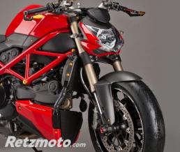 Garde boue avant LIGHTECH carbone mat Ducati Streetfighter 848