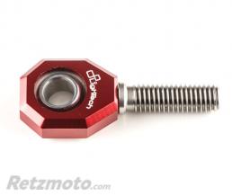 Rotule LIGHTECH Uniball �8mmxM8 gauche rouge pour commande recul�e