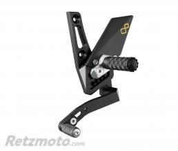 Commandes recul�es r�glables/repliables LIGHTECH s�lection standard noir Triumph Speed Triple 1050(R)