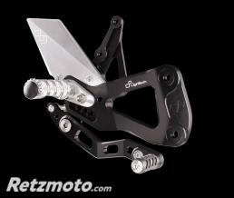 Protection de talon gauche LIGHTECH aluminium argent