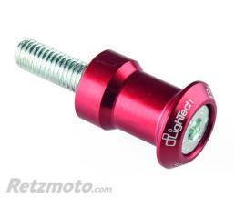 Pions de bras oscillant LIGHTECH M6 X 1,00 rouge universels (la paire)