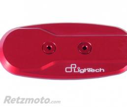 Cache orifice r�troviseur LIGHTECH rouge Yamaha T-Max 500 (la paire)