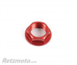 Ecrou d'axe de roue avant et arri�re LIGHTECH ergal rouge Aprilia Rsv4