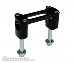 Pontet de colonne de direction ART noir �28,6 mm