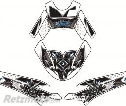 Kit d�co Demon Kutvek bleu MBK Nitro