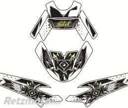 Kit d�co Demon Kutvek vert MBK Booster