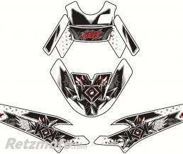 Kit d�co Demon Kutvek rouge MBK Nitro