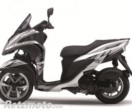 Kit d�co Velocity Kutvek blanc/noir Yamaha Tricity 125