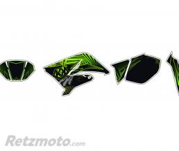 Kit d�co Graff vert Kutvek Derbi Senda DRD X-Treme