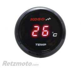Compteur de temp�rature d'eau KOSO i-GEAR affichage rouge
