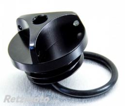 Bouchon d'huile Pro-Bolt alu noir Yamaha R1