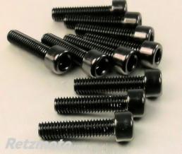 Visserie BTR PRO BOLT M6x1x25mm noir
