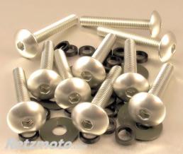 Visserie car�nage t�te bomb�e PRO BOLT M6x1x40mm argent