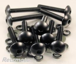 Visserie car�nage t�te bomb�e PRO BOLT M6x1x40mm noir