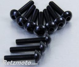 Visserie car�nage t�te bomb�e PRO BOLT M5x0,8x25mm noir