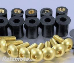 Kit vis pour bulle Pro-Bolt alu or par 8