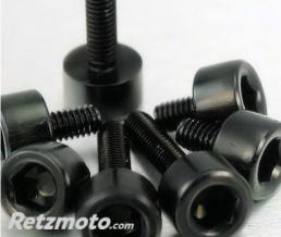 Kit vis de trappe r�servoir Pro-Bolt alu noir par 7 Honda