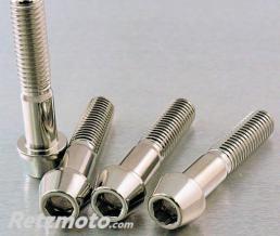 Kit vis de bas de fourche Pro-Bolt inox par 4 Aprilia RSV1000 - Yamaha R6