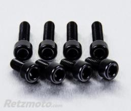 Kit vis de trappe r�servoir Pro-Bolt alu noir par 7 Suzuki