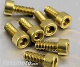 Kit vis de trappe r�servoir Pro-Bolt alu or par 7 Kawasaki